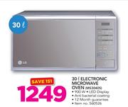 LG 30Ltr Electronic Microwave Oven MS3040S