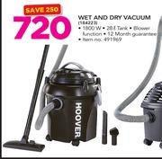 Hoover 1800W Wet And Dry Vacuum 