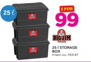 Big Jim 25Ltr Storage Box-For 3