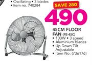 Logik 45cm Floor Fan FE-45C