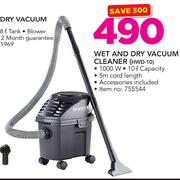 Hoover Wet And Dry Vacuum Cleaner HWD-10