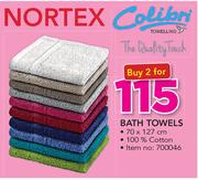 Nortex Colibri Bath Towels-For 2