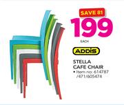 Addis Stella Cafe Chair-Each