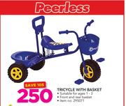 Peerless Tricycle With Basket