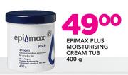 Epimax Plus Moisturising Cream Tub-400gm