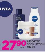 Nivea Assorted Body Lotion-400ml Each