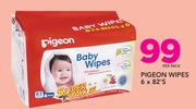 Pigeon Wipes-6 X 82's
