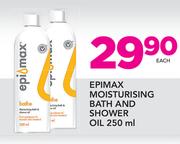 Epimax Moisturising Bath And Shower Oil-250ml Each