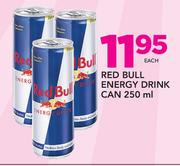 Red Bull Energy Drink Can-250ml Each