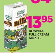 Bonnita Full Cream Milk-1Ltr