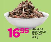 Big Rexx Beef Chilli Biltong-500gm
