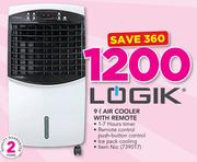 Logik 9Ltr Air Cooler With Remote