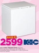 KIC 210Ltr Chest Freezer White KCG210 1