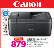 Canon Colour 4 In 1 Inkjet Printer MX494