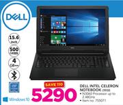 Dell 15.6" Intel Celeron Notebook 3552