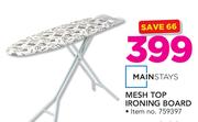 Mainstays Mesh Top Ironing Board