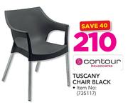 Contour Houseware Tuscany Chair Black