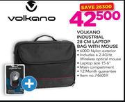 Volkano Industrial 28cm Laptop Bag With Mouse