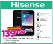 Hisense Dual Sim Smartphone U601S BLK