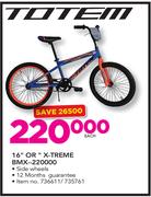 Totem 16" Or X-Treme BMX-220000
