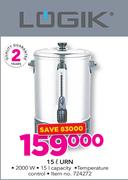 Logik 15Ltr Urn