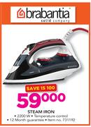 Brabantia 2200W Steam Iron