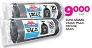 Supa Mama Value Pack Refuse Bags-Each