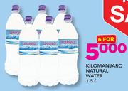 Kilomanjaro Natural Water-6 x 1.5Ltr