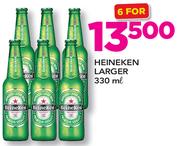 Heineken Lager-6 x 330ml