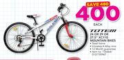 Totem 24 Or 29 Or 27.5" XC110 Mountain Bikes-Each