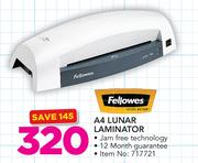 Fellowes A4 Lunar Laminator