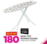 House Of York Mesh Ironing Board