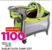 Little One Shelby Elite Camp Cot