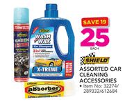 Shield Assorted Car Cleaning Accessories-Each