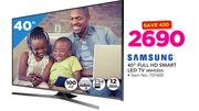 Samsung 40" Full HD Smart LED TV 40H5203