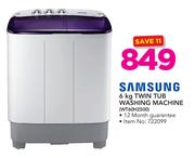 Samsung 6Kg Twin Tub Washing Machine WT60H2500