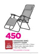 Out & About Standard Zero Gravity Chair