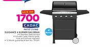 Cadac Elegance 4 Burner Gas Braai
