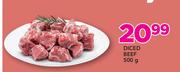 Diced Beef-500g