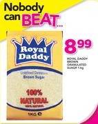 Royal Daddy Brown Granulated Sugar-1Kg