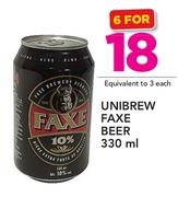 Unibrew Faxe Beer-6 x 330ml