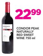 Condor Peak Naturally Red Sweet Wine-750ml