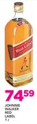 Johnnie Walker Red Rabel-1Ltr