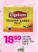 Lipton Yellow Label Tea-100s Per Pack