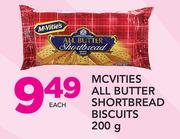 Mcvities All Butter Short Bread Biscuits-200g