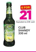 Club Shandy-6 x 330ml
