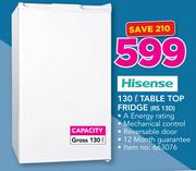 Hisense 130Ltr Table Top Fridge RS 13D