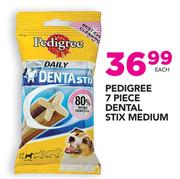 Pedigree 7 Piece Dental Stix Medium-Each