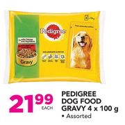 Pedigree Dog Food Gravy-4x100g