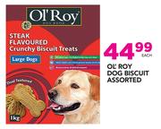 Ol'Roy Dog Biscuit Assorted-Each